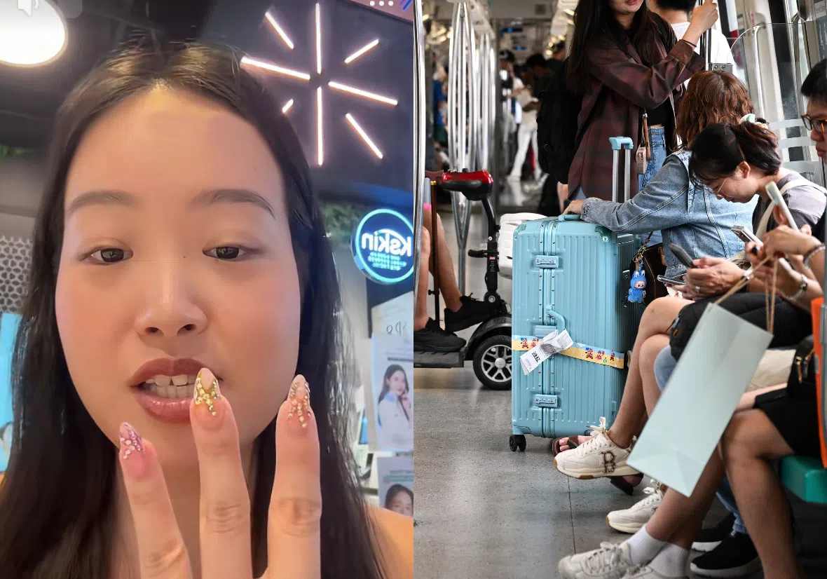 自己不给妻子坐却要别人让座 男子夸张行径遭吐槽