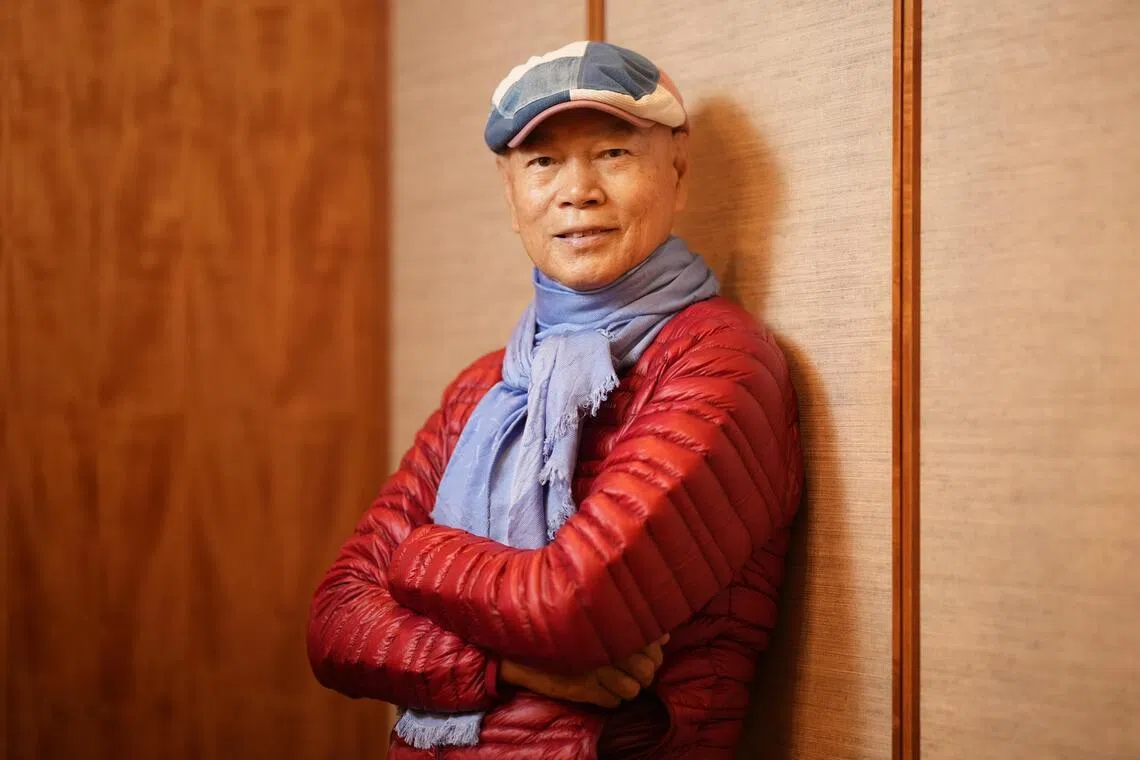 罗家英视新加坡为第二个家，他与狮城的缘分始于1968年，一晃58年。（谢智扬摄）