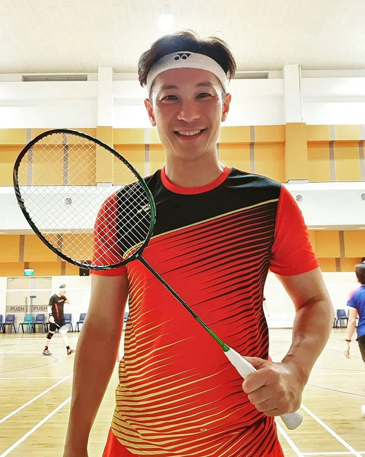 陈泓宇把练羽球时“永不放弃”的精神运用在生活中。（取自IG）