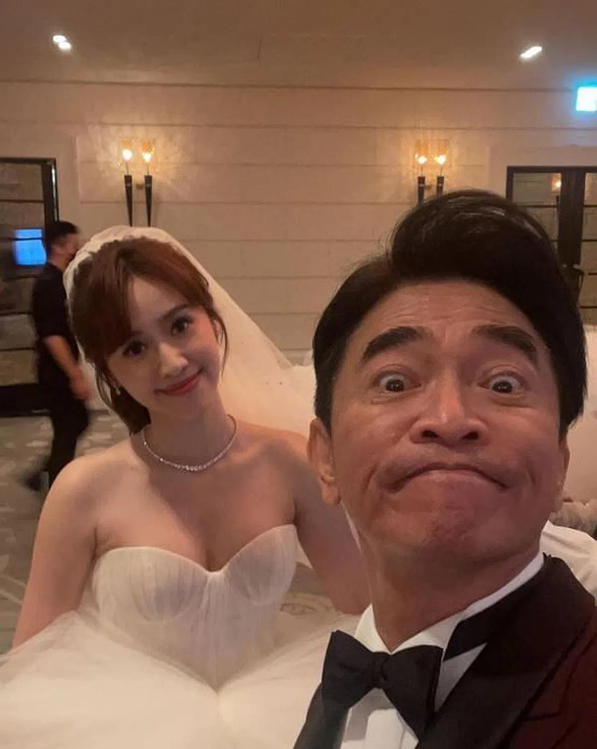 吴宗宪在社媒上分享和女儿的合照。（取自IG）