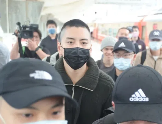 王大陆砸百万台币制造假医疗证明，但最终还是于3月13日入伍。（互联网）