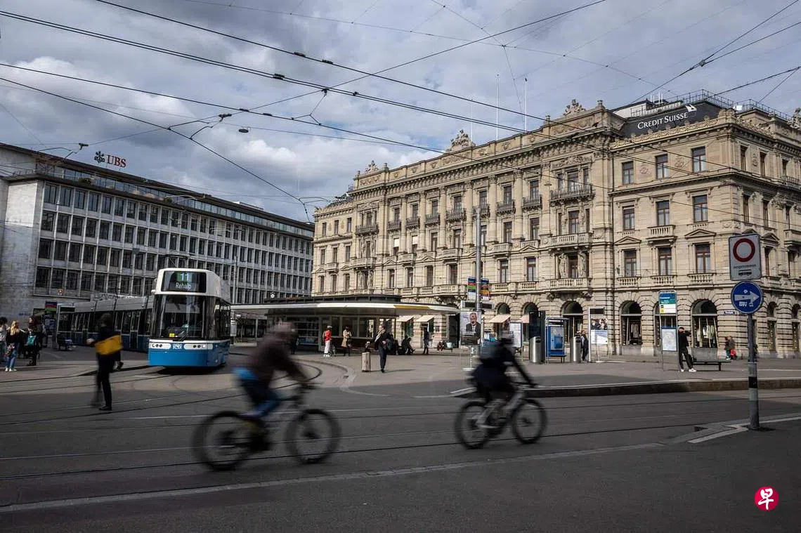 瑞银集团提出10亿美元收购瑞信| 联合早报