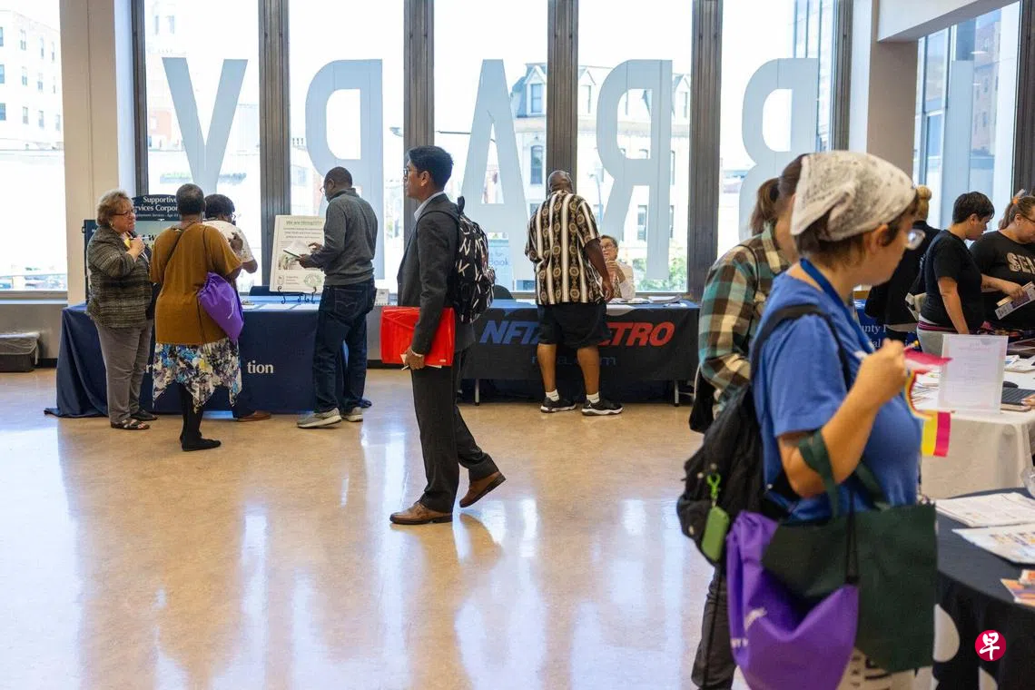 美国失业率近四年高位劳动力市场放缓| 联合早报