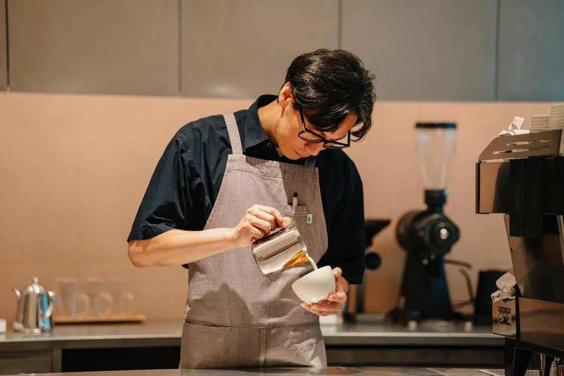 蓝瓶咖啡有招牌咖啡特调、手冲咖啡和各式冷热咖啡饮品。（咖啡馆提供）