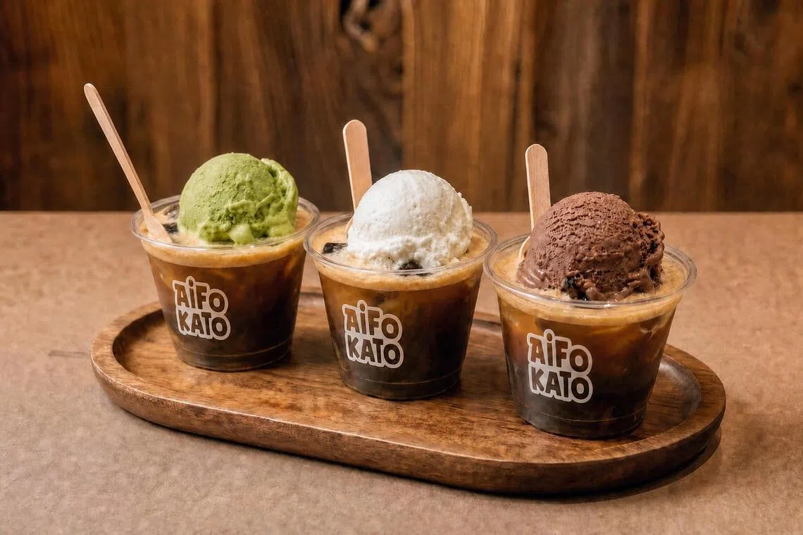 结合意式雪糕与手摇意式冰咖啡的咖啡甜品Gelato Shakerato，香醇浓郁。（品牌提供）