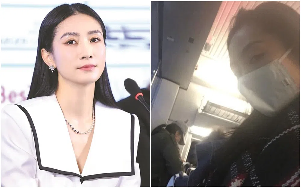 陶昕然为了回家陪孩子，宁愿一路站着回家。（艺人微博）