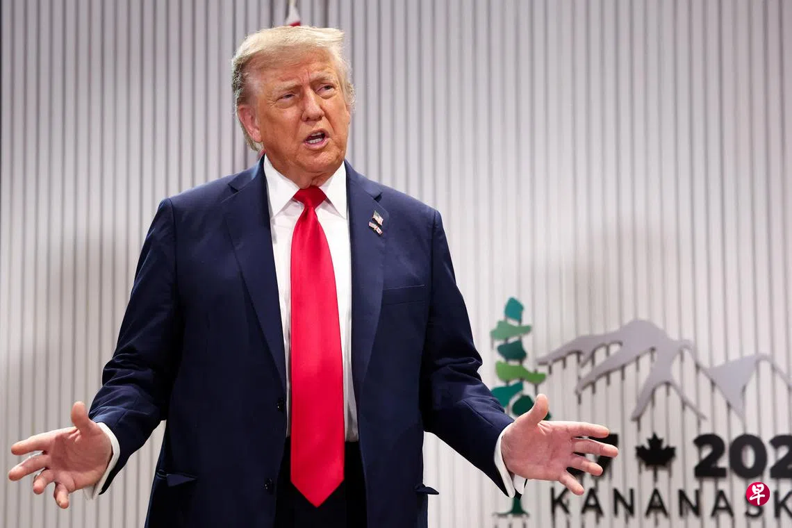 特朗普：将俄罗斯踢出G7是错误不介意中国加入| 联合早报