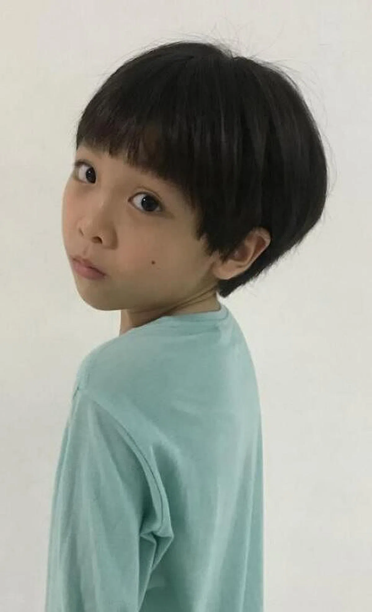 芝瑛9岁儿子凯泉。 (受访者提供） 