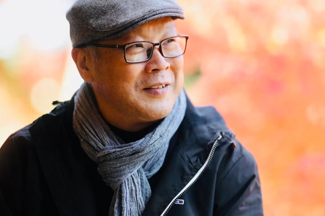 上海作家沈嘉禄在从事文学创作的同时，关注上海市民生活，亦有“文坛美食家”之称。（沈嘉禄提供）