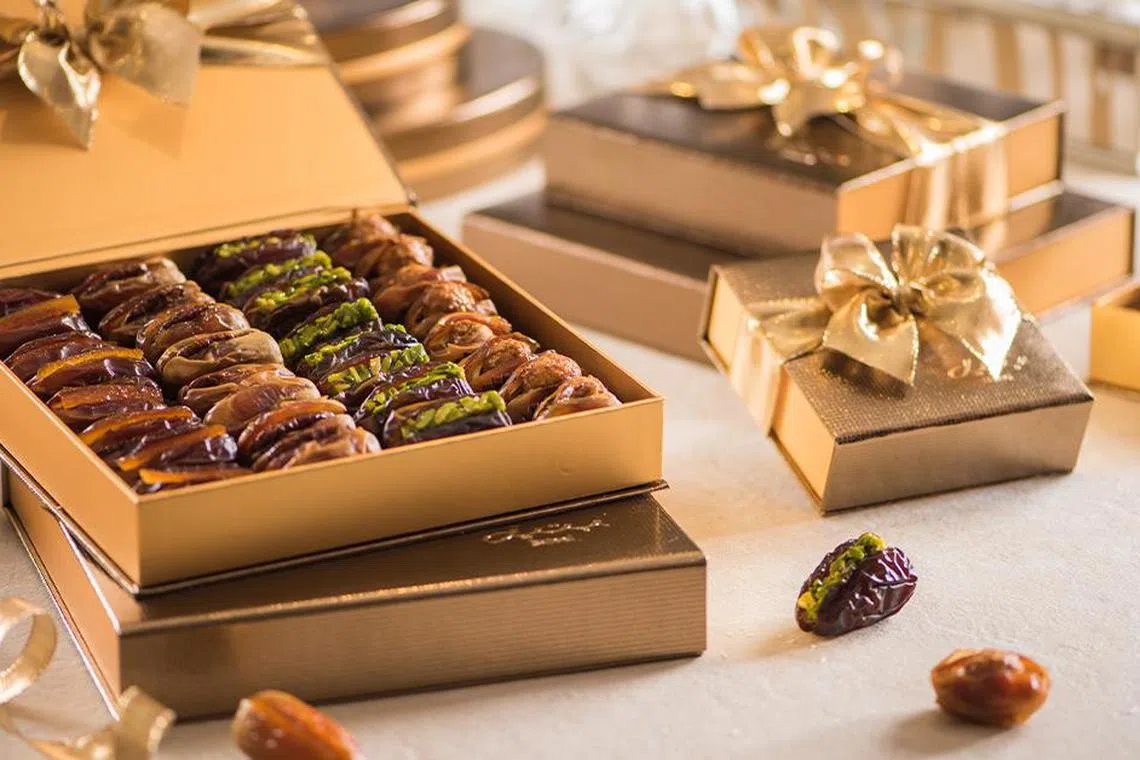 来自沙特阿拉伯的Bateel主打有机椰枣。（Bateel提供）