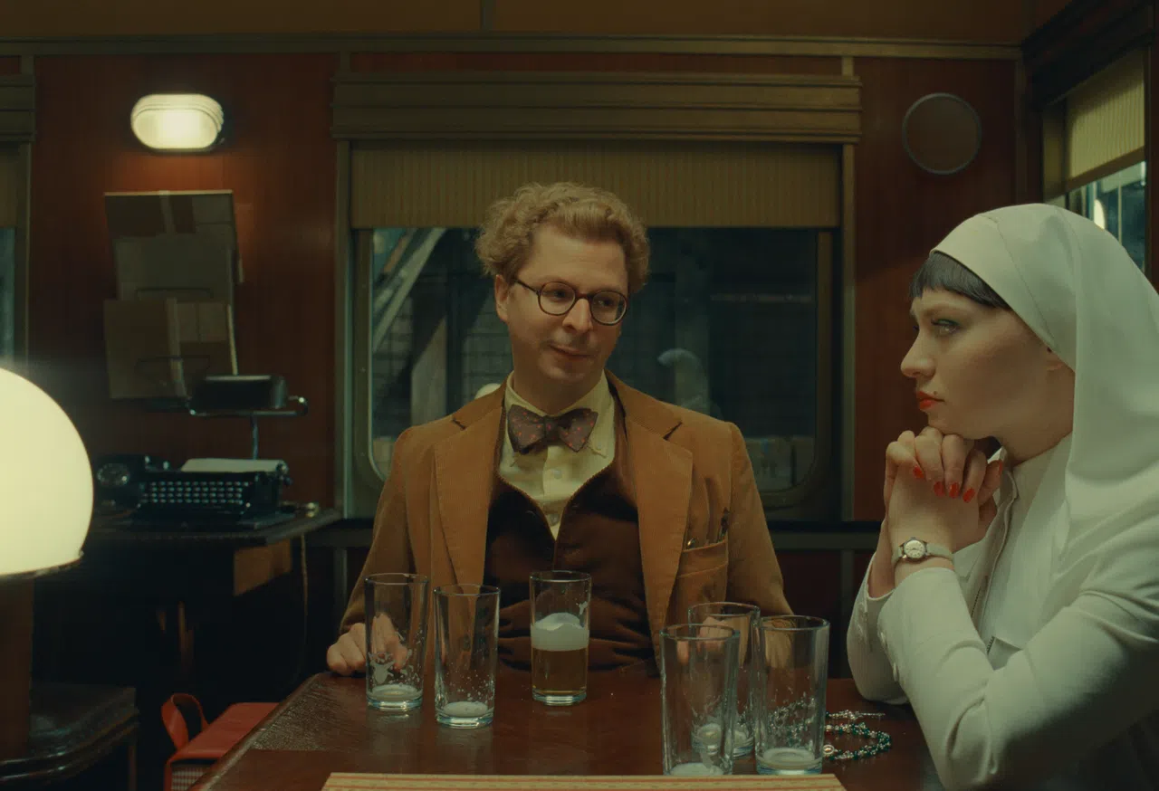 Michael Cera（左） 和Mia Threapleton有不少对手戏。（UIP联邦影业提供）
