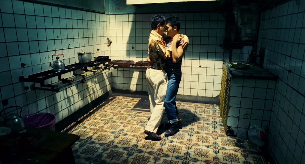 《春光乍泄》原始底片当年遇祝融，部分底片被毁损。（互联网）