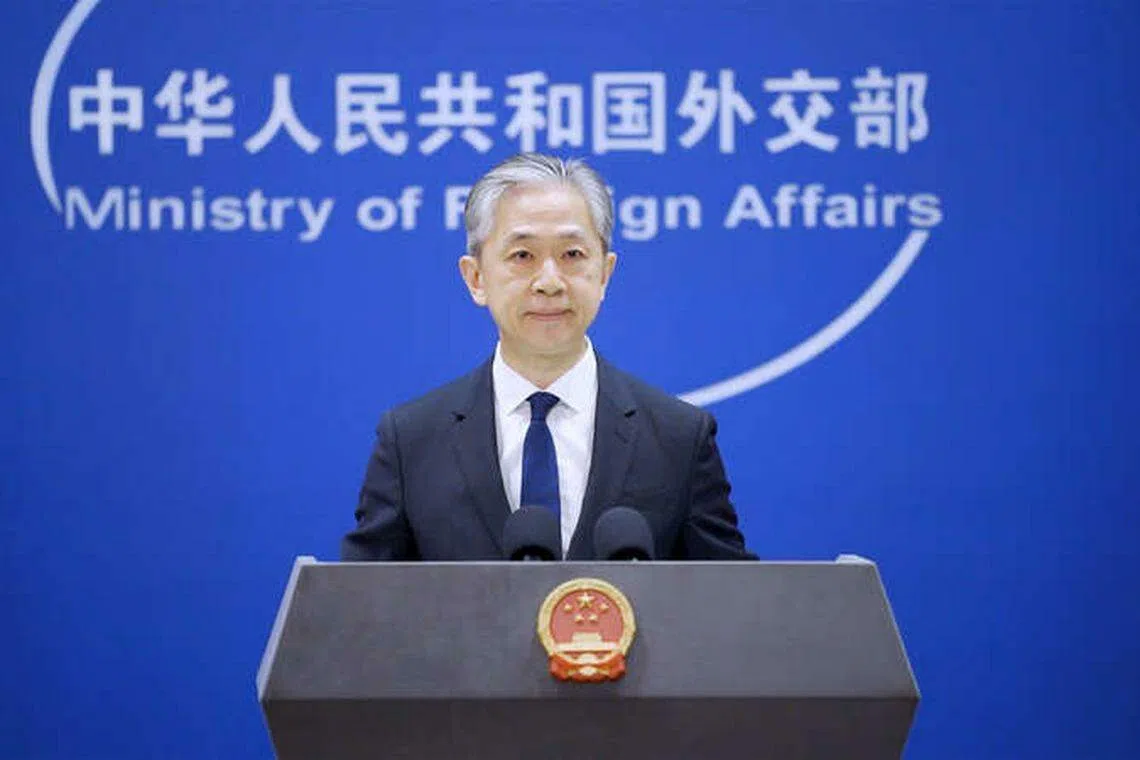 中国外交部发言人汪文斌6月12日说，印度自2020年来拒不审批中国记者赴印常驻申请，导致中国驻印记者数量锐减。（中国外交部网站）