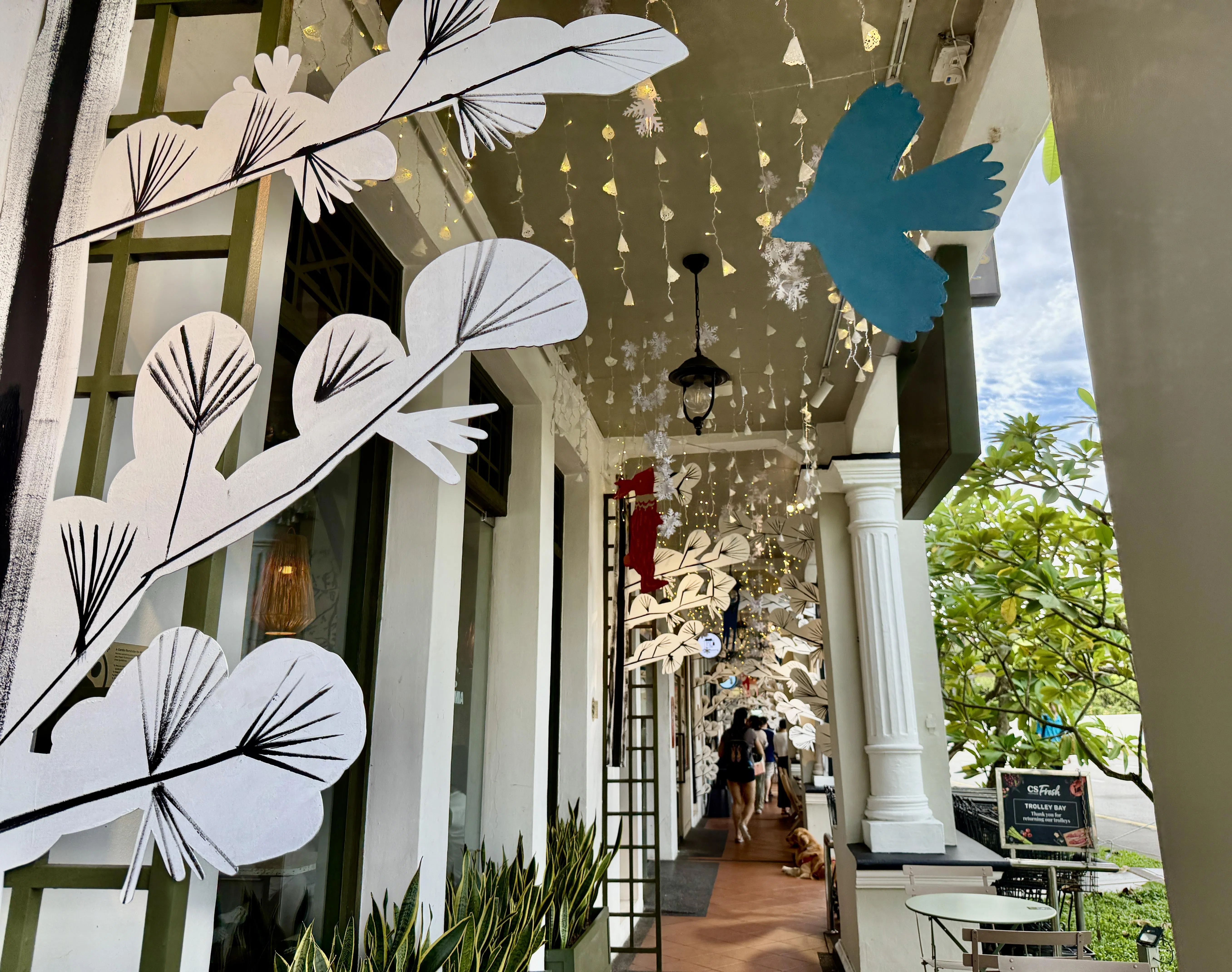 古鲁尼阁的装饰富有北欧风情。（陈映蓁摄）