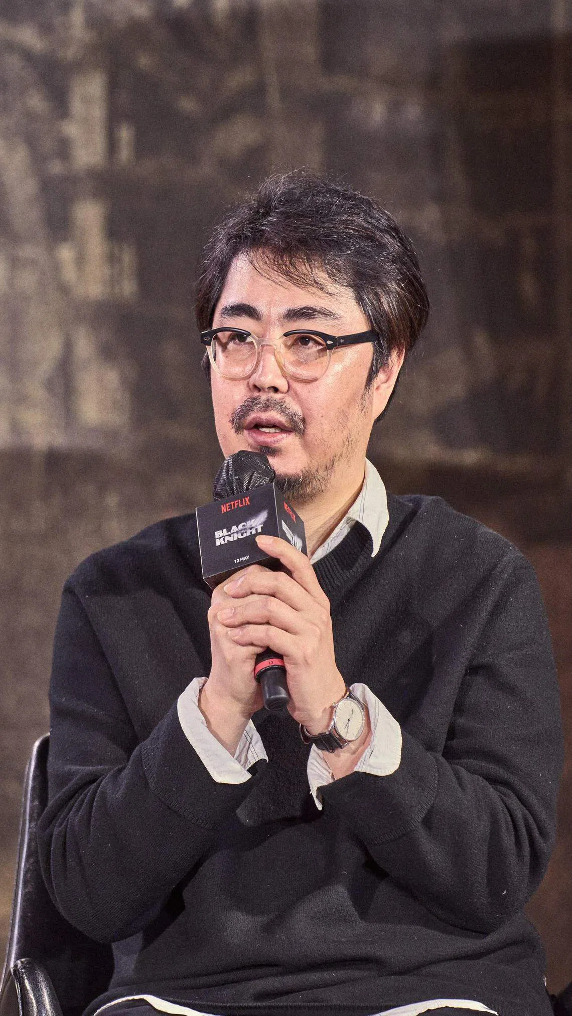 《末日骑士》导演兼编剧赵义石希望有一个人人平等的社会。（Netflix提供）