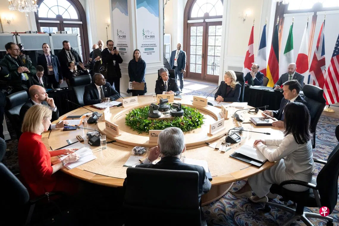 G7外长会联合声明艰难出炉一致支持乌克兰领土完整| 联合早报