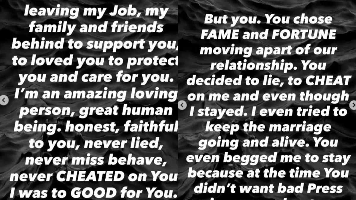 Jlo第一任丈夫Noa痛批前妻偷吃还装受害者。（互联网）