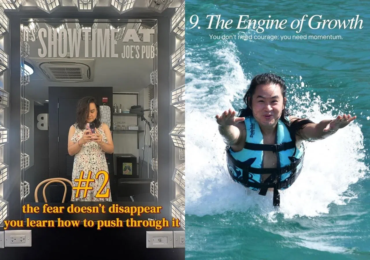 黄智阳过去八个月在社媒IG上展现真我，遇到同温层也收到恐吓威胁。（取自黄智阳IG）