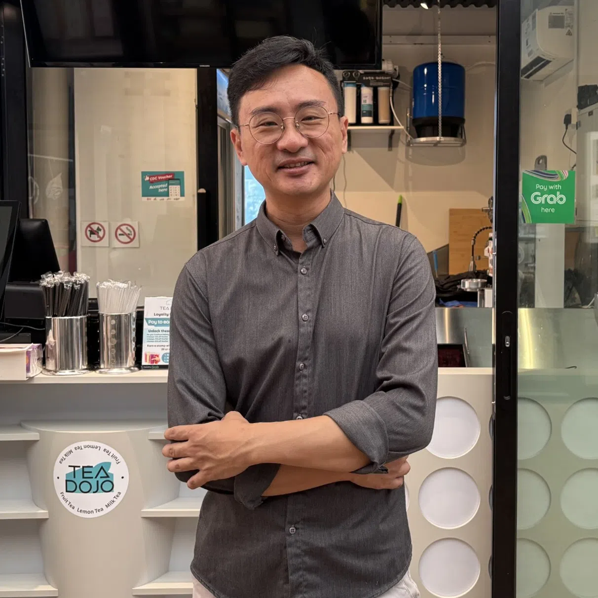 Tea Dojo创办人郭伟堂。（阮登思摄）