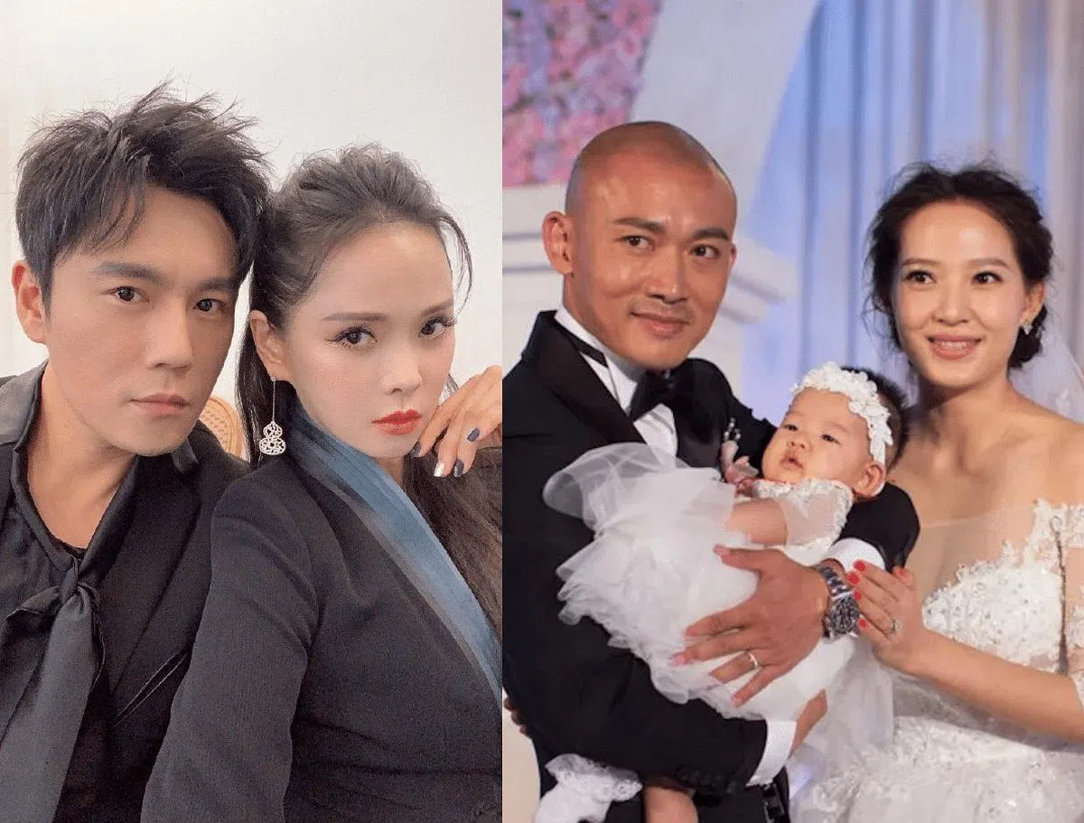 秦昊说老婆伊能静是他的童年偶像（左图），聂远的第二任妻子秦子越（右图）曾是他的粉丝。（互联网）