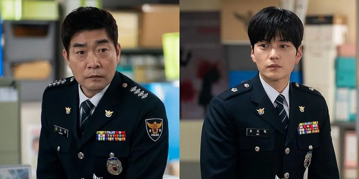 孙贤周（左）和张胜祖被剧迷称为“最强刑警搭档”。（图/IG）