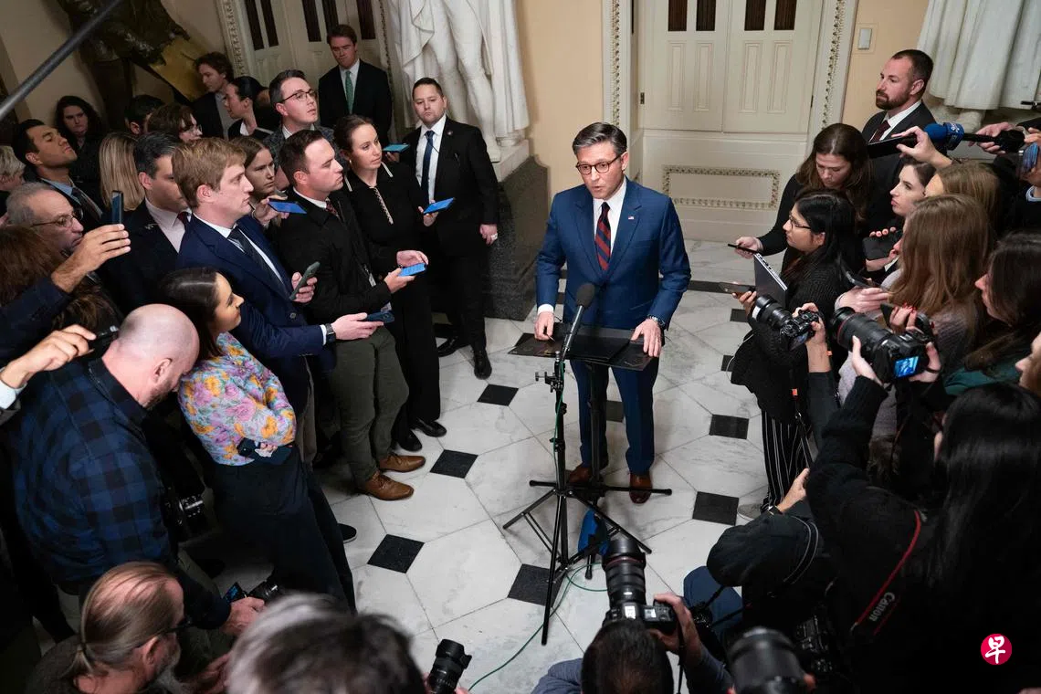 美共和党仓促制定避免政府关门法案无法通过| 联合早报