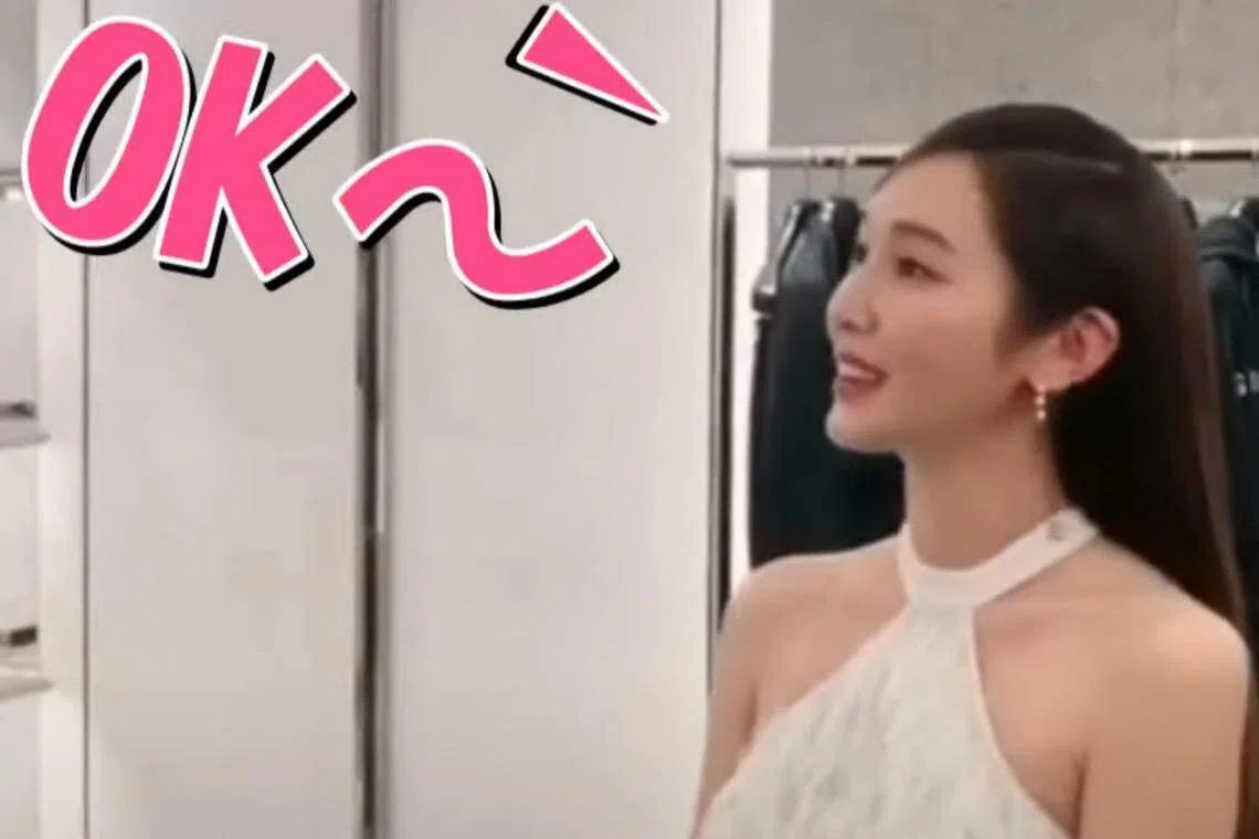 Jessica虽单字回应却未变脸，也算是高EQ了吧？（截频自视频）