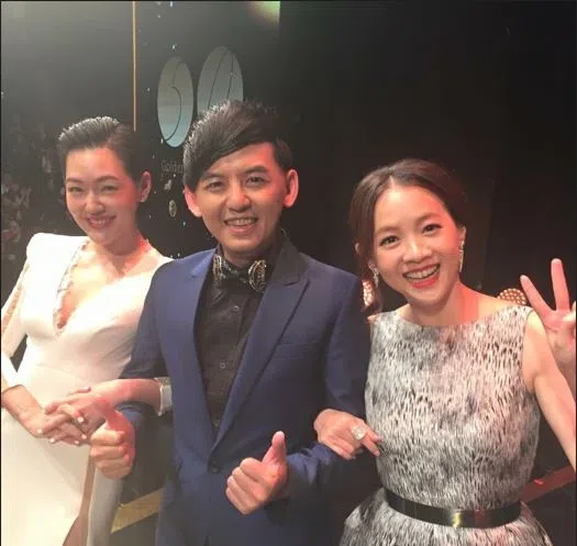 小S、黄子佼、曾宝仪当年为之前的“三角恋风波”和解，轰动娱乐圈。（互联网）