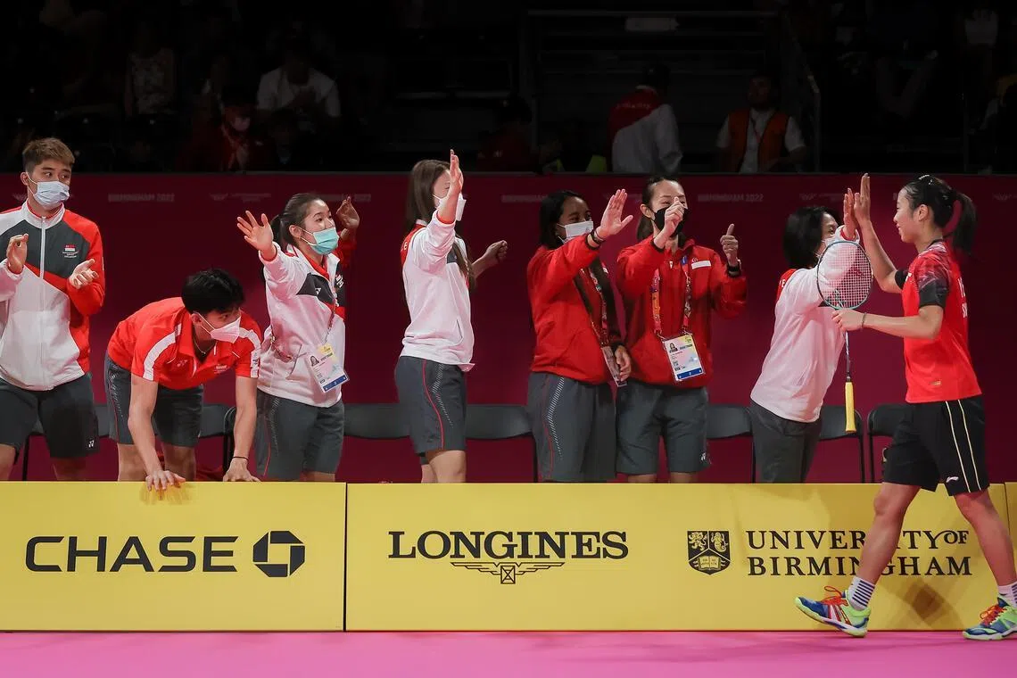 我国羽毛球队（图）和乒乓球队将无缘2026年的共运会。（档案照片）