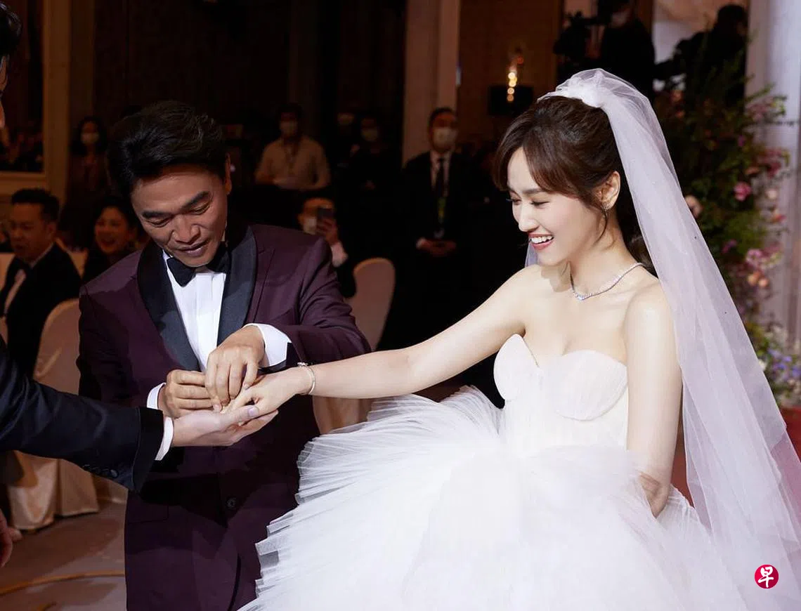 吴姗儒婚宴出动数钞机宾客惊人礼金曝光| 联合早报