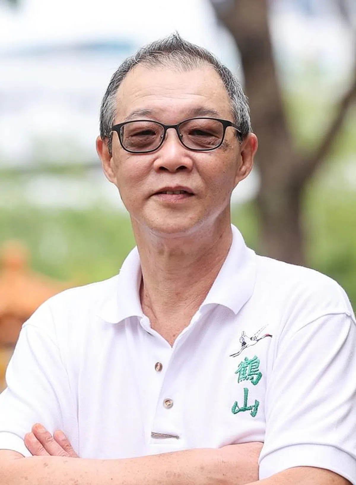 李福华指出舞狮团面对如何吸引年轻成员的挑战。（陈斌勤摄）