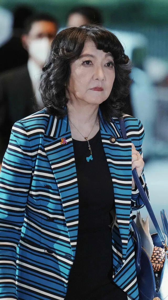 日本新任女财长片山皋月与高市早苗关系密切。（法新社）