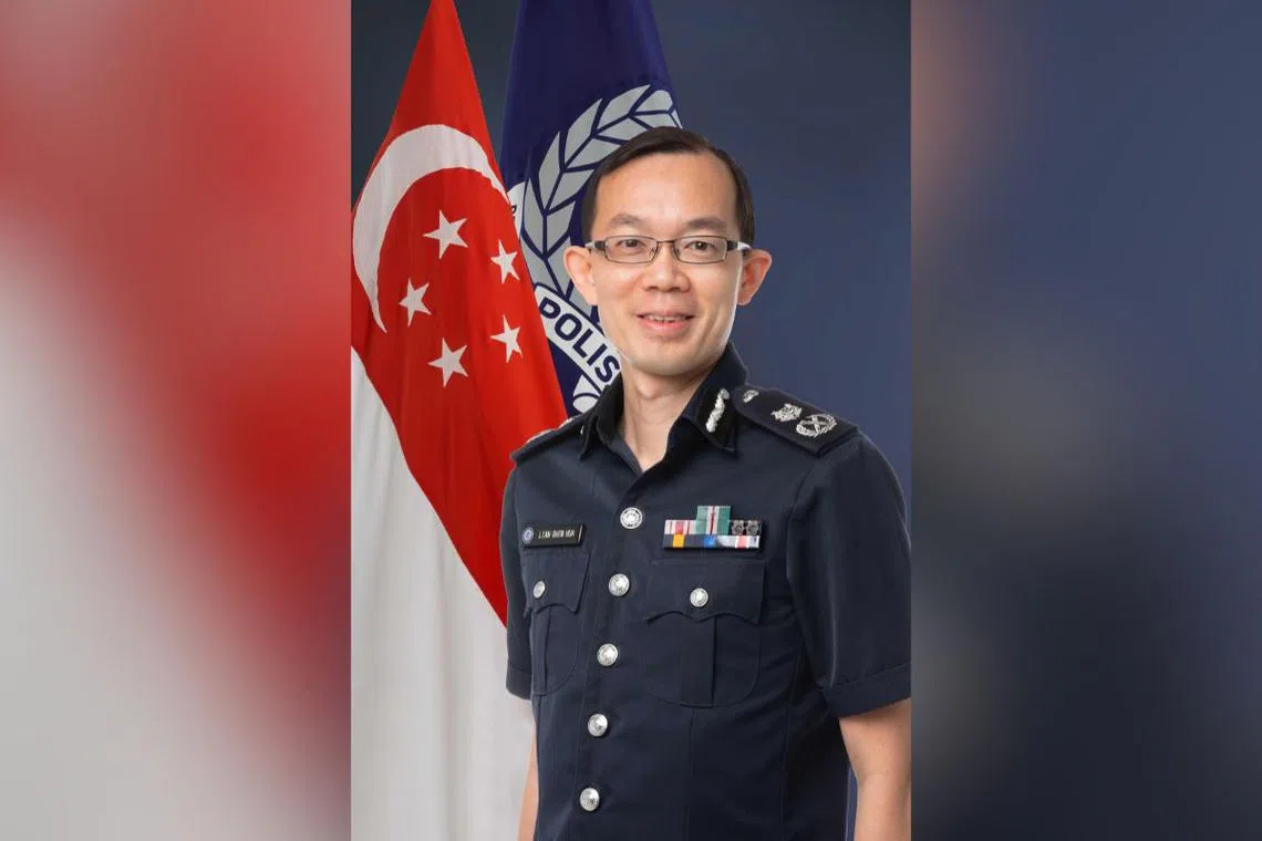 副警察总监（行动）连锦桦将于9月1日出任候任移民与关卡局总监，并于9月15日接任总监职务。（内政部提供）