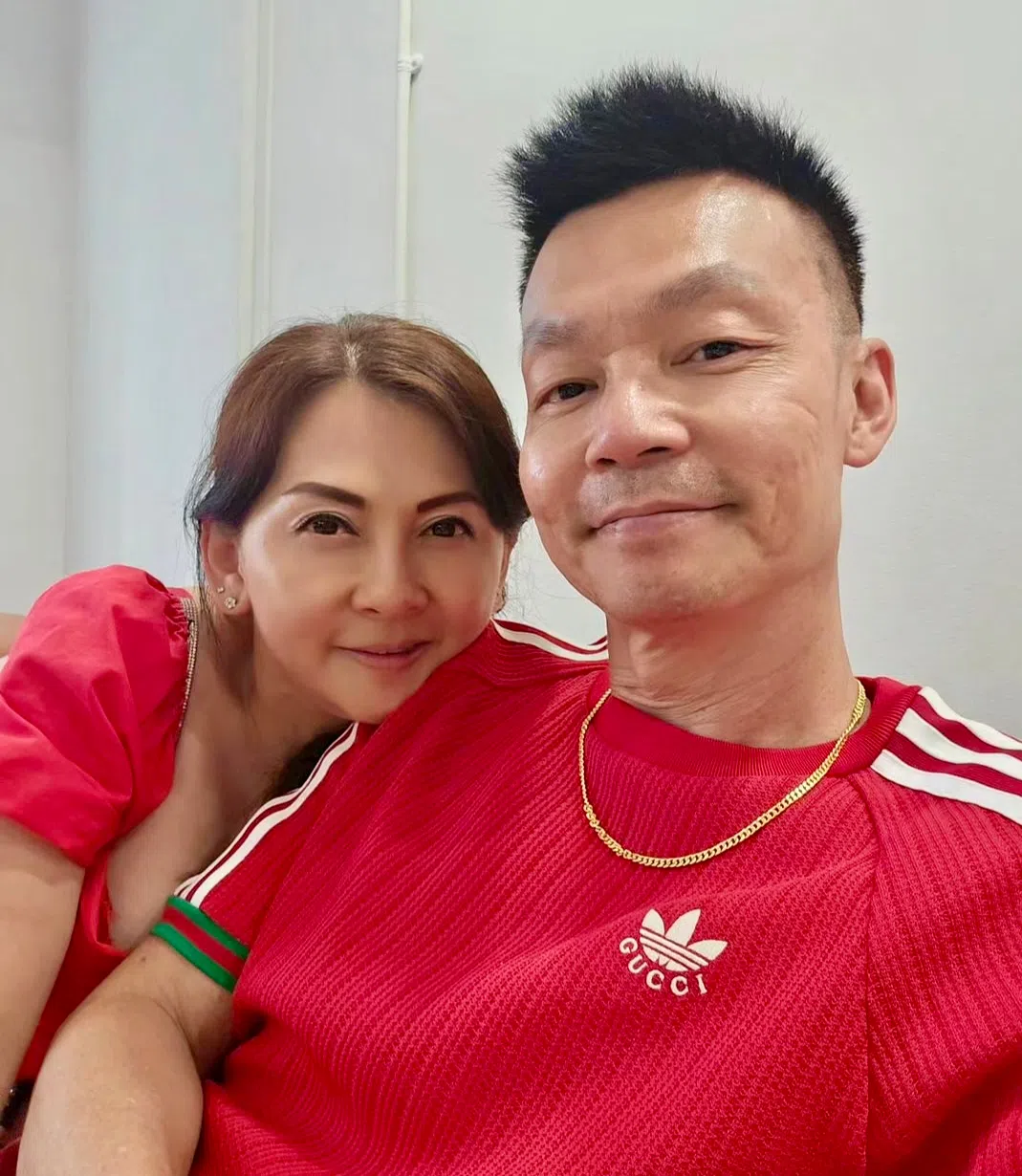 李国煌和太太人在台湾。（取自IG）