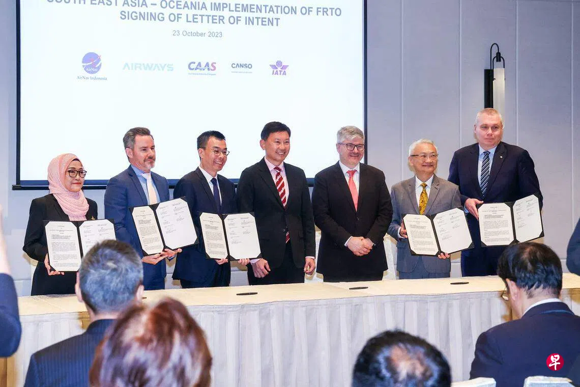 亚太航空当局及国际组织签署两意向书推进地区空中交通管理| 联合早报