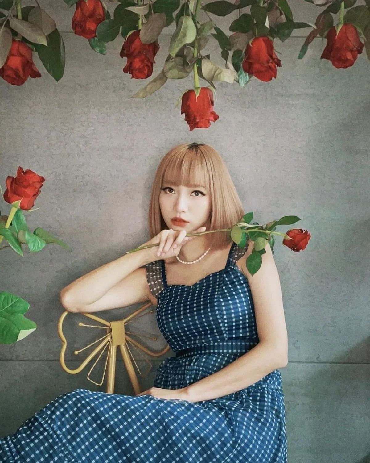 张琳因为长得像韩国女团BLACKPINK成员LISA，被误会盗用他人身份。（取自IG）