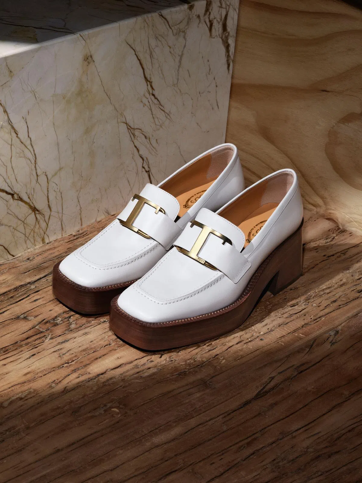 Tod's的厚底乐福鞋。（品牌提供）