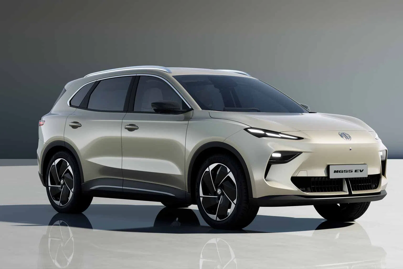 MGS5全新金色车身。（图/MG提供）