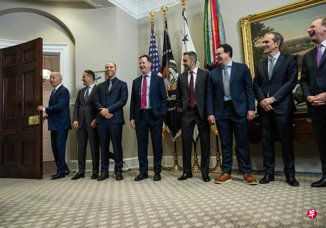 美政府与科技巨头达成协议确保AI技术安全使用| 联合早报