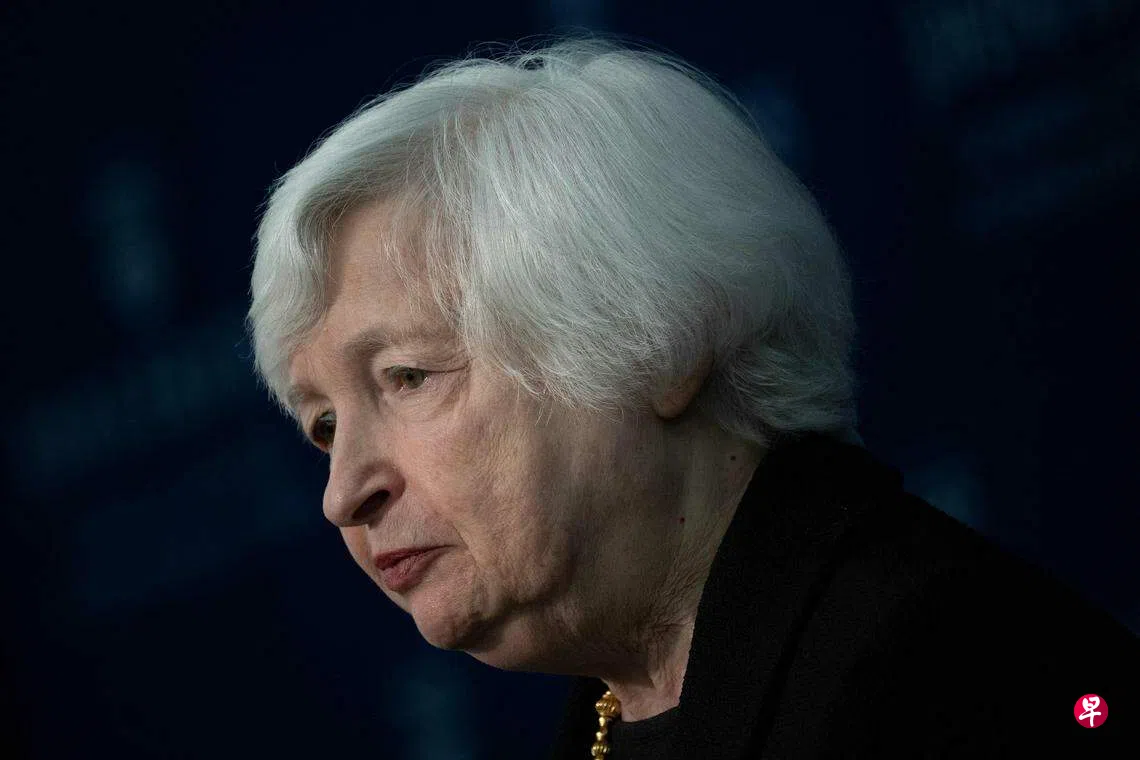 耶伦确认美国最早6月1日现金告罄| 联合早报