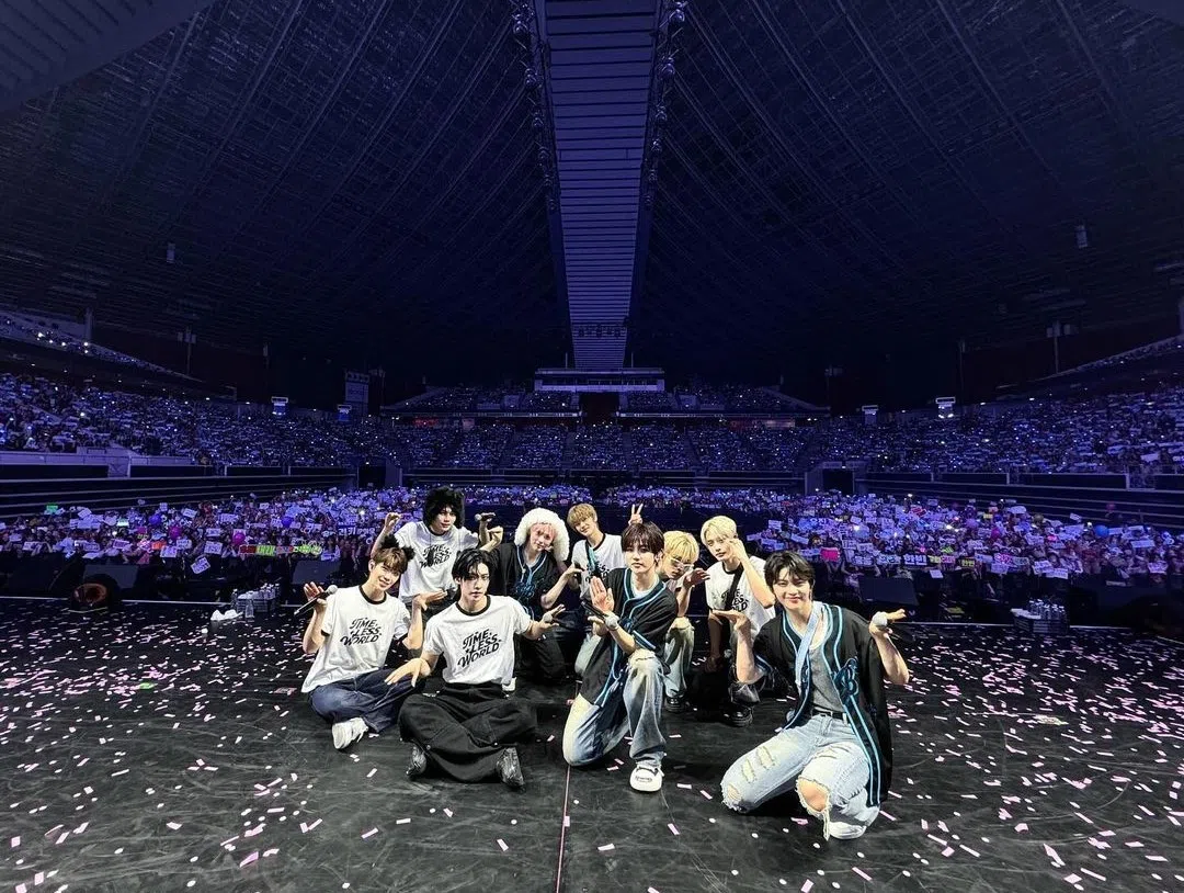 ZEROBASEONE狮城场演出吸引8000名粉丝参与。（取自ZEROBASEONE IG）