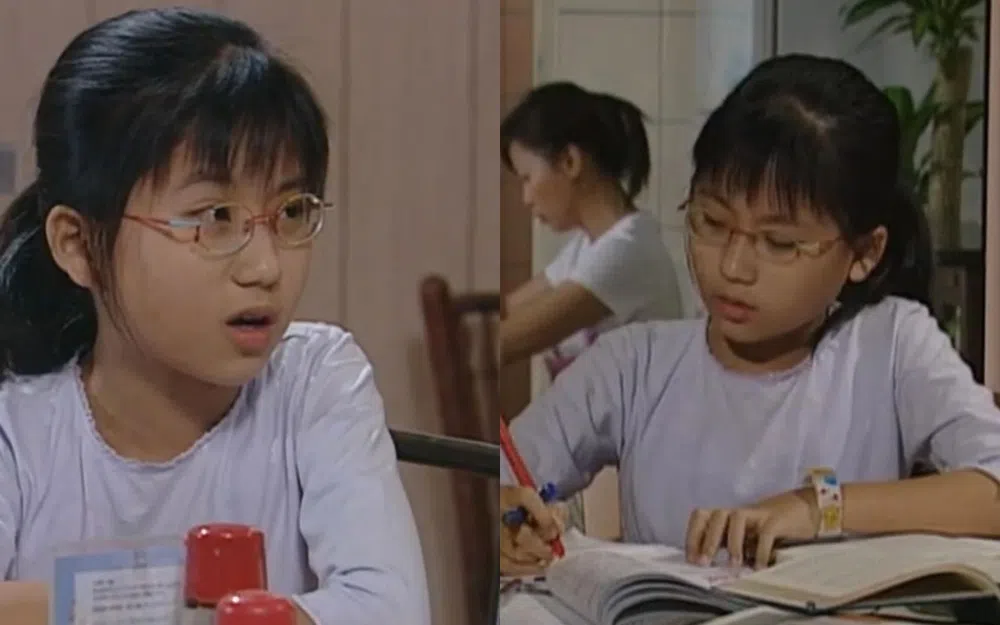 李咸慜在《喜临门》的学霸角色温温像个小大人。（取自向云IG）