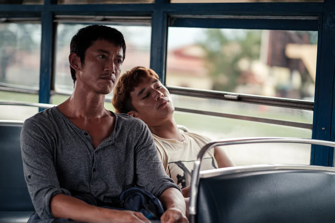 新马台合作的《富都青年》，让吴慷仁（左）抱走金马影帝。（mm2提供）