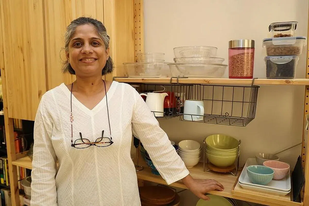 Vishakha Shahane对印度各地料理有研究。（李冠卫摄）