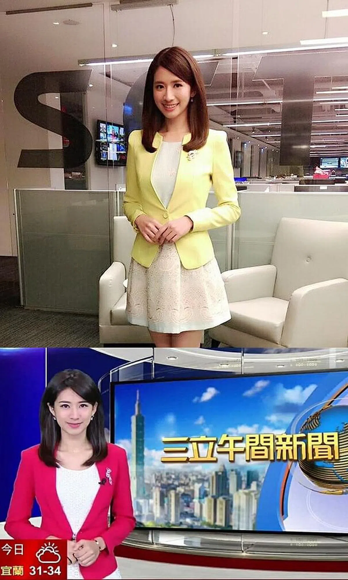 赵岱新是台湾三立电视台前主播。（取自艺人Instagram）