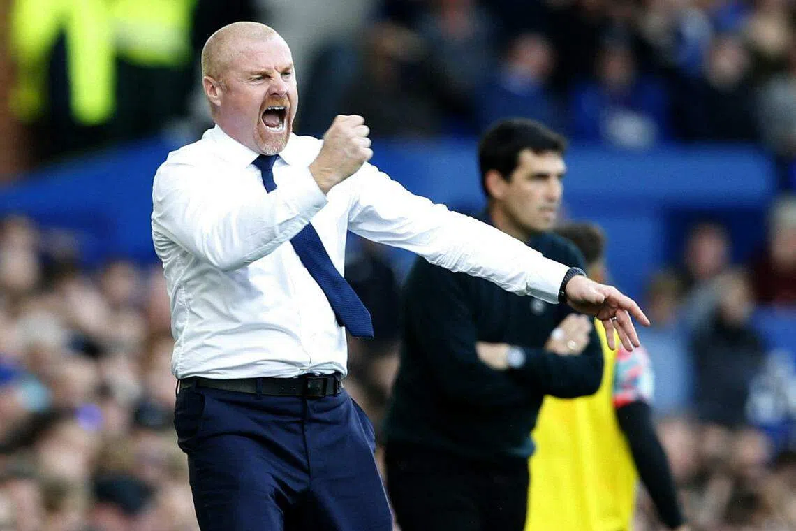 要在安菲尔德击败红军，埃弗顿主帅戴奇知道这场比赛对球队而言任重道远。（路透社）