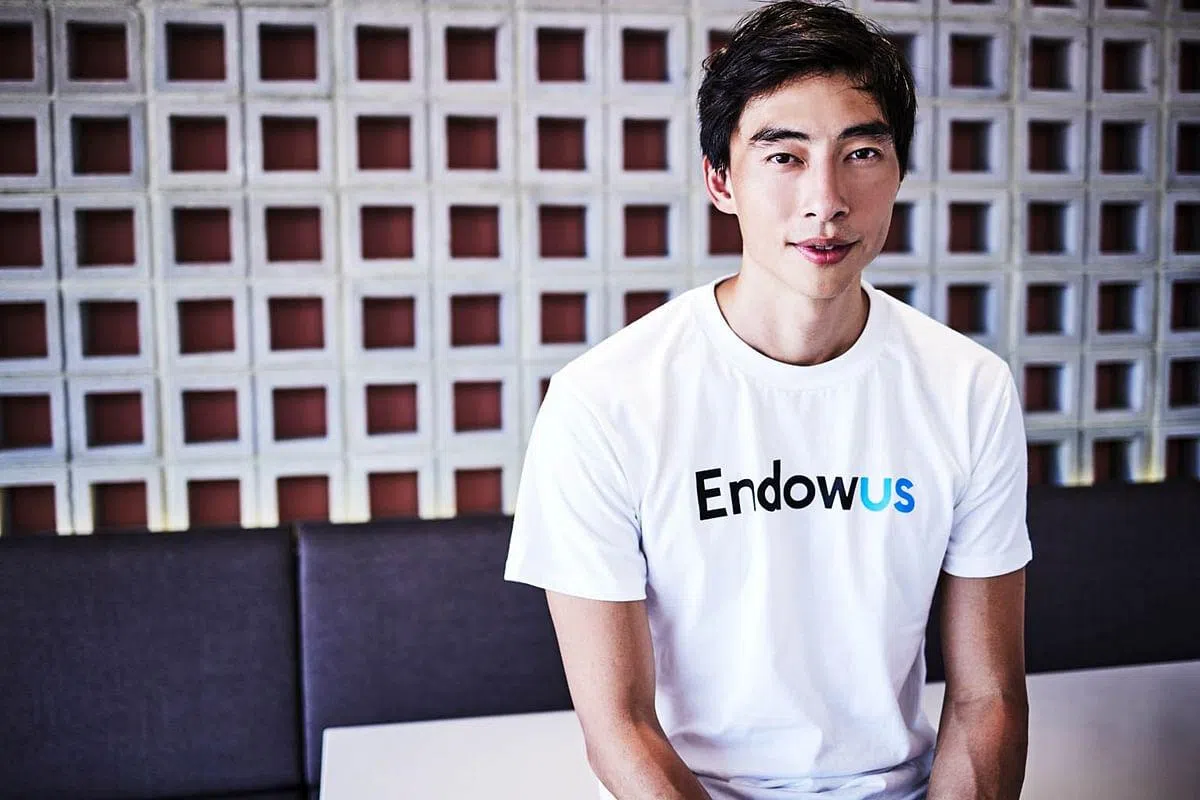 万振邦：Endowus在2019年成为唯一可以让投资者使用投资公积金存款，以及退休辅助计划存款投资的数码投资顾问平台。（图／Frenchescar Lim）