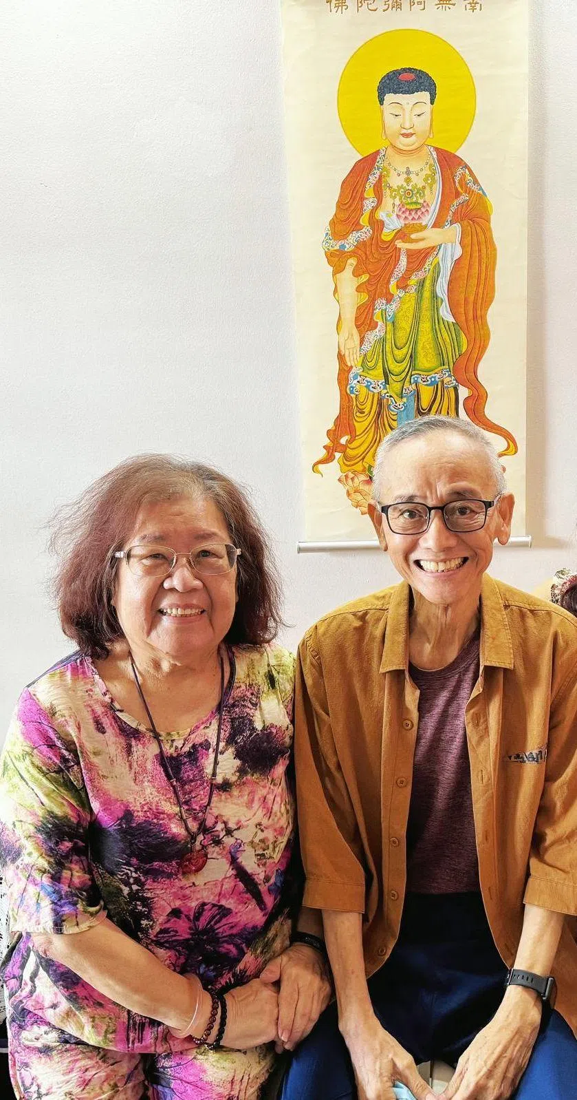 资深媒体人管雪梅（左）被谢金石视为伯乐。（管雪梅提供）