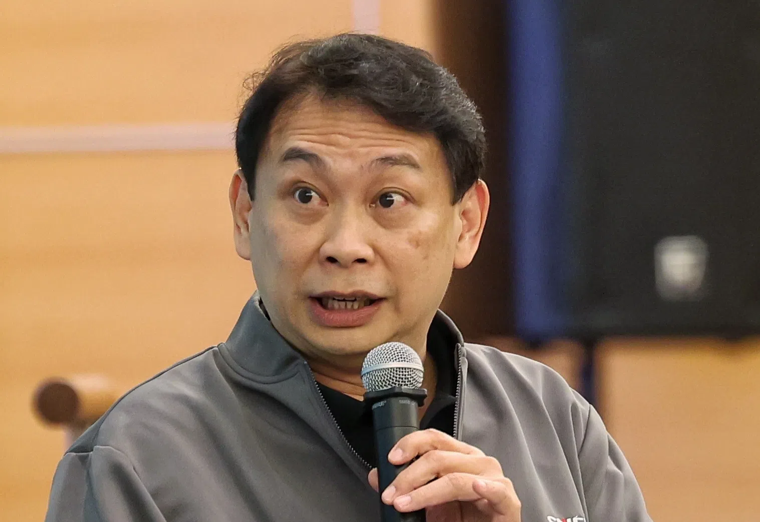 符标雄。（徐颖荃摄）