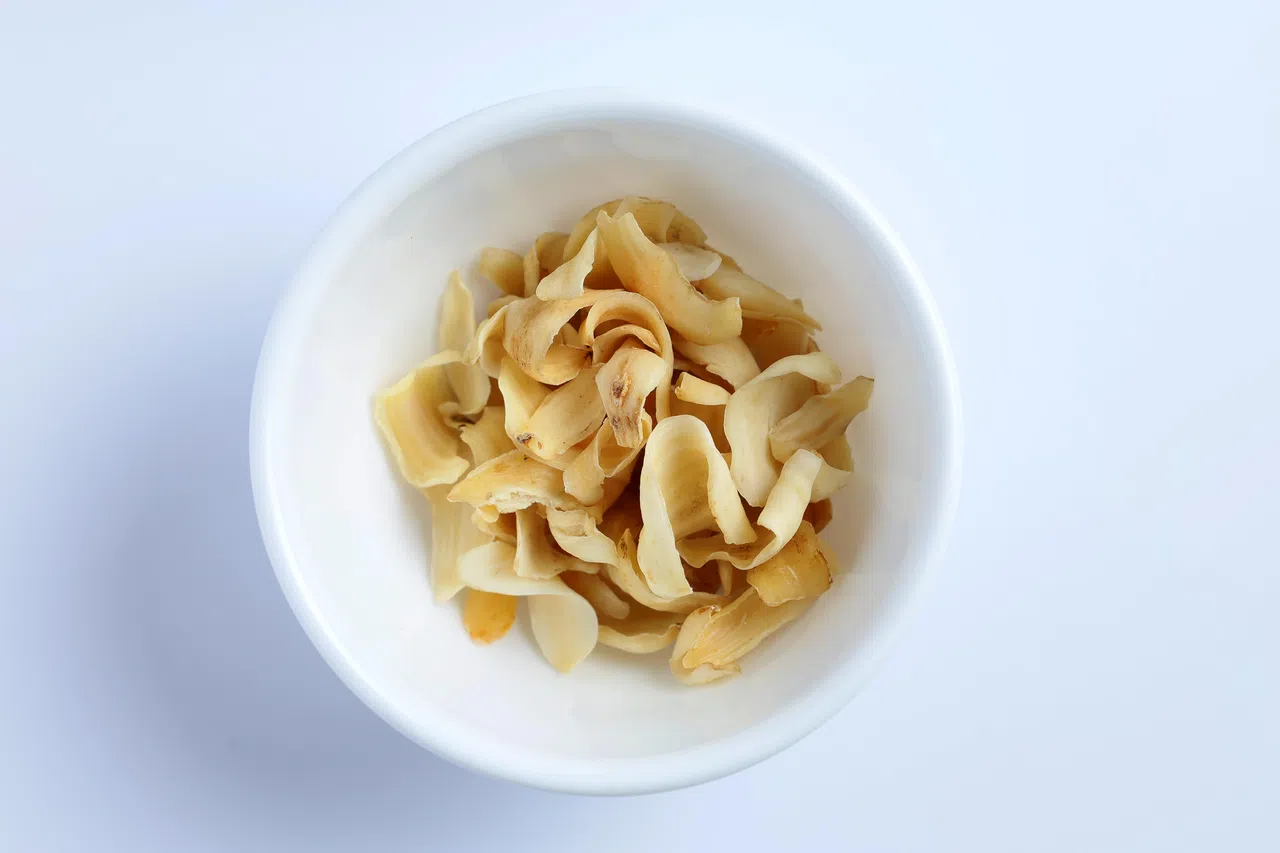 百合是中医常用的药材，具有养阴润肺、止咳平喘、清心安神的功效。（龙国雄摄）